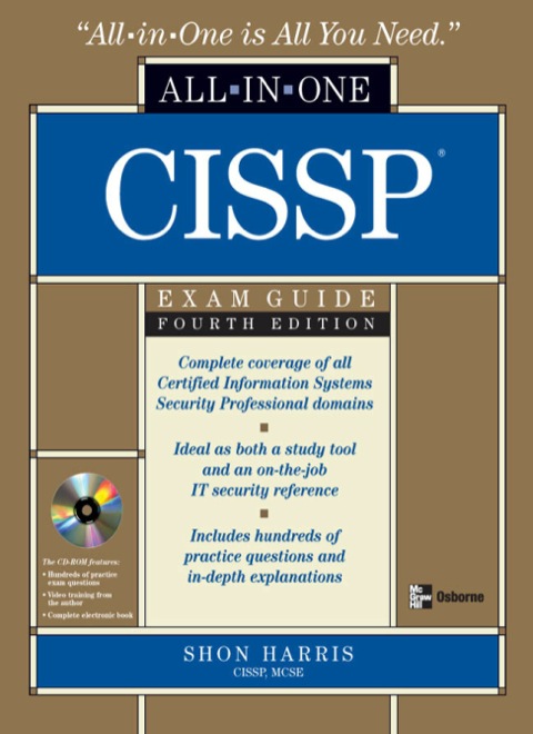 Cover image for book CISSP Certification All-in-One Exam Guide