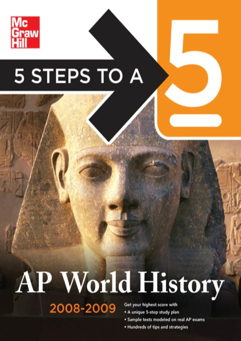 Cover image for book 5 Steps to a 5 AP World History, 2008-2009 Edition