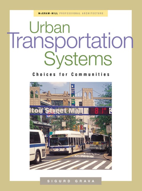 Cover image for book Urban Transportation Systems