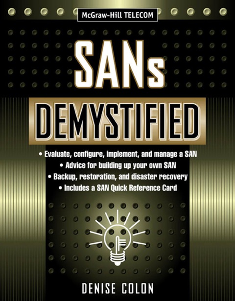 Cover image for book SANs Demystified