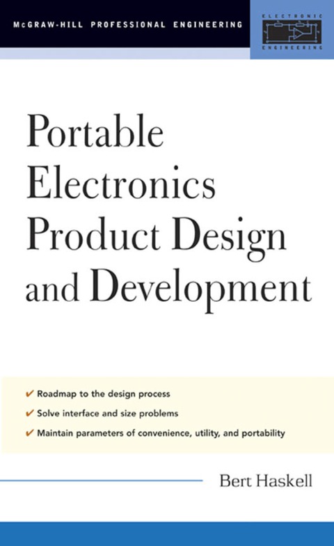 Cover image for book Portable Electronics Product Design and Development