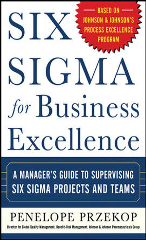 Cover image for book Six Sigma for Business Excellence