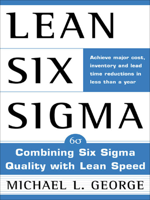 Cover image for book Lean Six Sigma