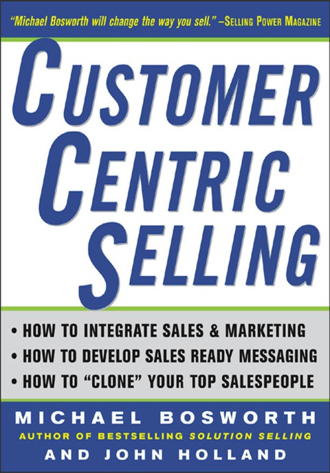 Cover image for book CustomerCentric Selling