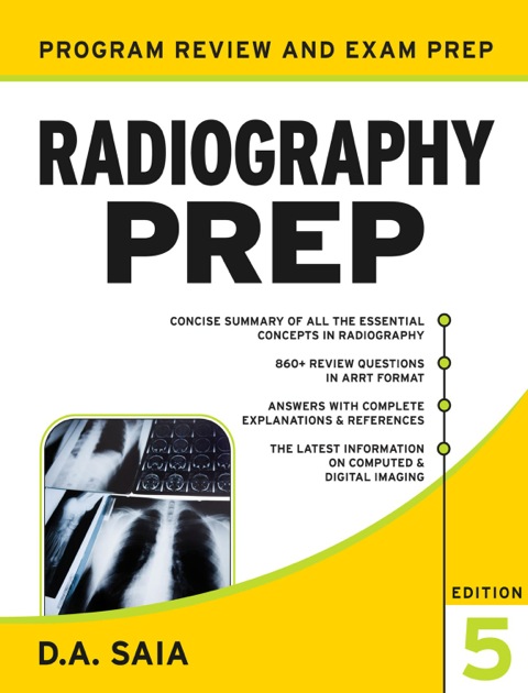 Cover image for book Radiography PREP, Program Review and Examination Preparation