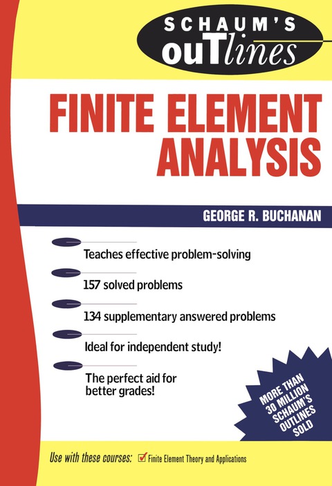 Cover image for book Schaum's Outline of Finite Element Analysis