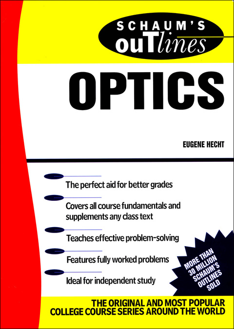 Cover image for book Schaum's Outline of Optics