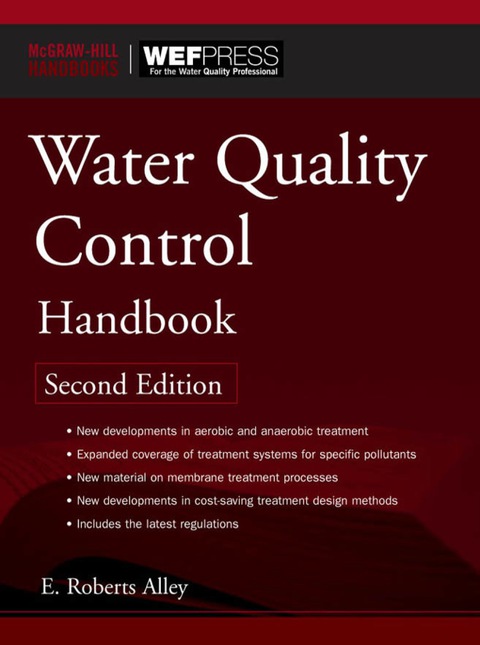 Cover image for book Water Quality Control Handbook, Second Edition