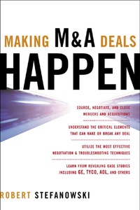 Cover image: Making M&A Deals Happen 1st edition 9780071447409