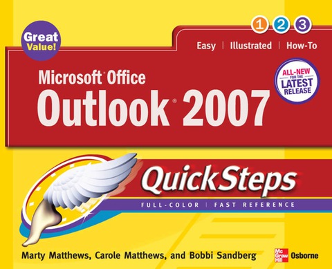Cover image for book Microsoft Office Outlook 2007 QuickSteps