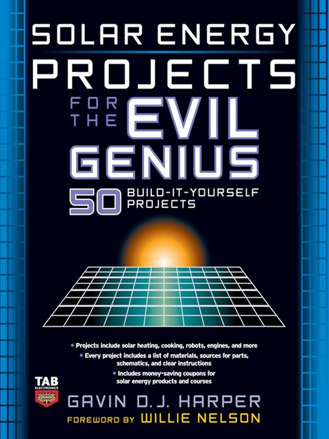 Cover image for book Solar Energy Projects for the Evil Genius