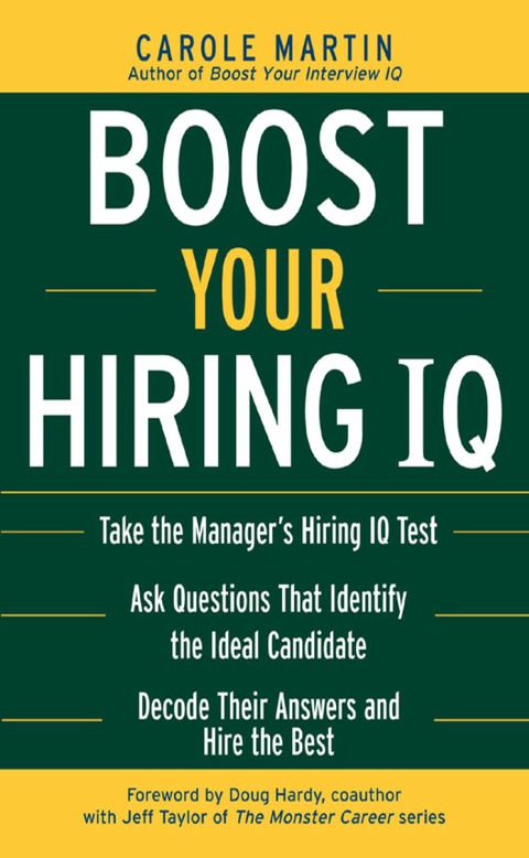Cover image for book Boost Your Hiring I.Q.