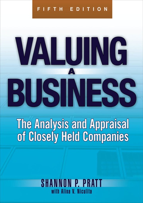 Cover image for book Valuing a Business, 5th Edition
