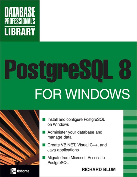 Cover image for book PostgreSQL 8 for Windows