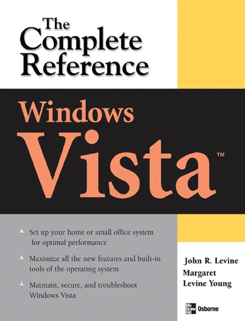 Cover image for book Windows Vista: The Complete Reference