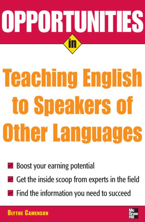 Cover image for book Opportunities in Teaching English to Speakers of Other Languages