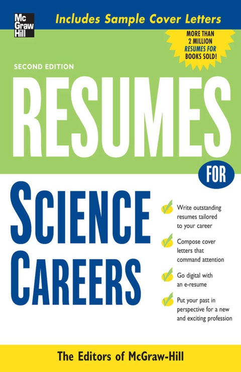 Cover image for book Resumes for Science Careers