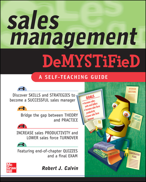 Cover image for book Sales Management Demystified