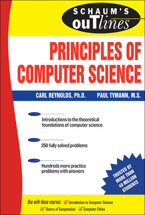 Cover image for book Schaum's Outline of Principles of Computer Science