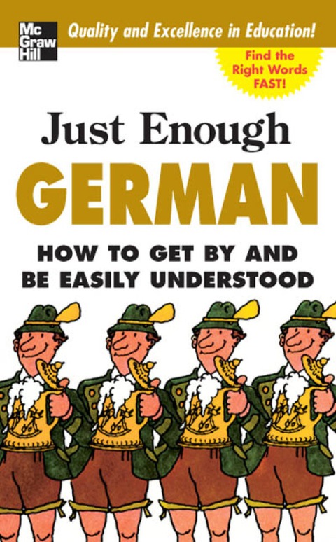 Cover image for book Just Enough German, 2nd Ed.