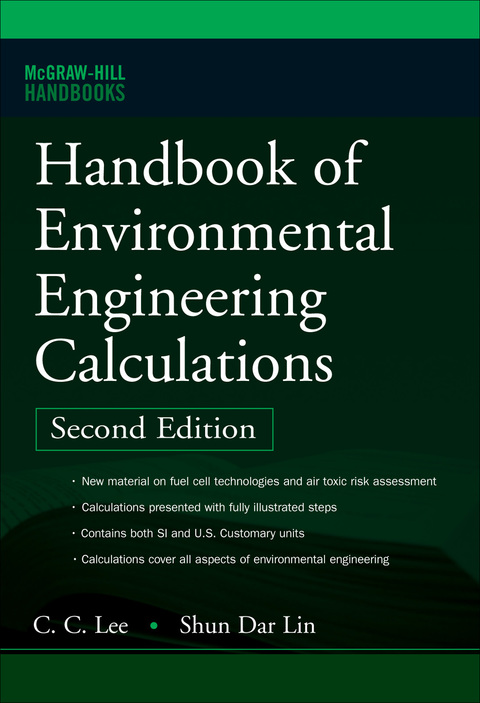 Cover image for book Handbook of Environmental Engineering Calculations 2nd Ed.