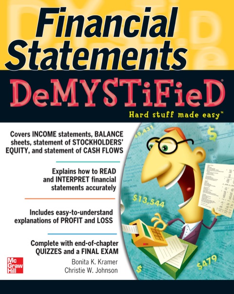Cover image for book Financial Statements Demystified: A Self-Teaching Guide
