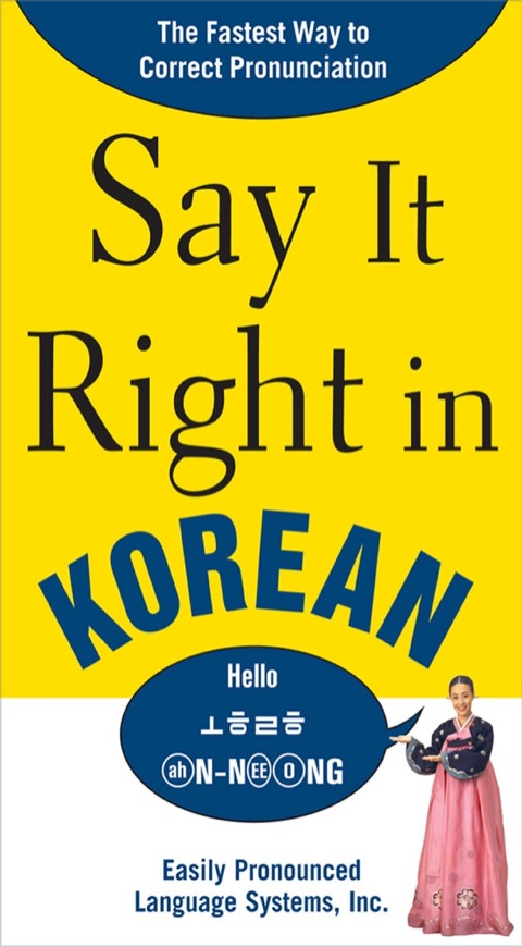 Cover image for book Say It Right in Korean