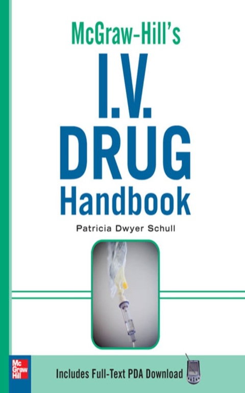 Cover image for book McGraw-Hill's I.V. Drug Handbook