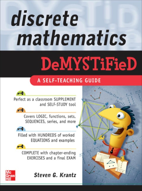 Cover image for book Discrete Mathematics DeMYSTiFied