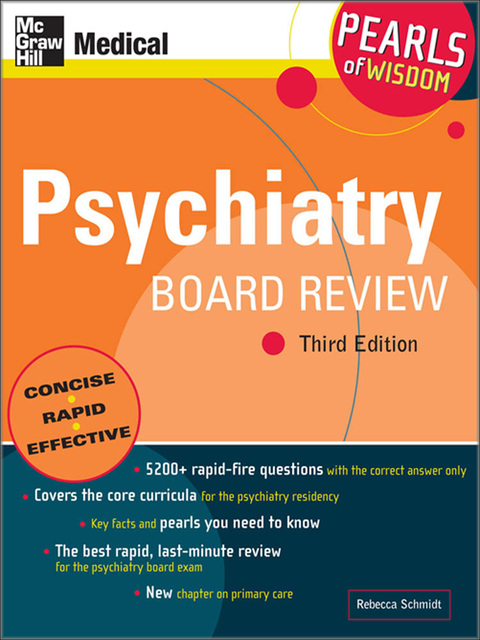 Cover image for book Psychiatry Board Review: Pearls of Wisdom, Third Edition