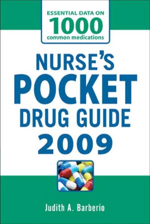 Cover image for book NURSES POCKET DRUG GUIDE 2009