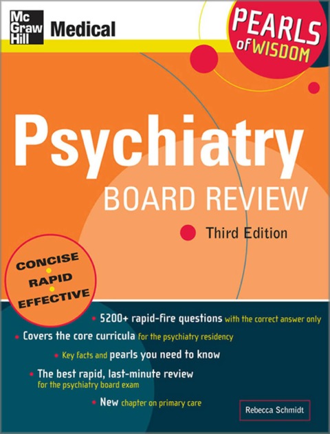 Cover image for book Psychiatry Board Review: Pearls of Wisdom