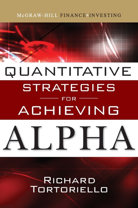 Cover image for book Quantitative Strategies for Achieving Alpha