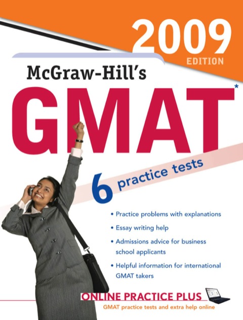 Cover image for book McGraw-Hill's GMAT, 2009 Edition