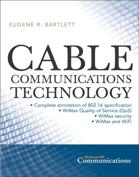 Cover image for book Cable Communications Technology