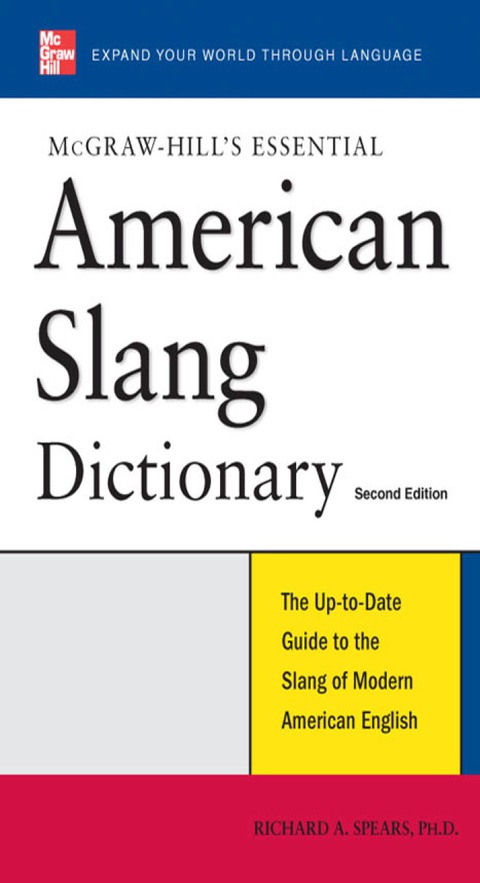 Cover image for book McGraw-Hill's Essential American Slang
