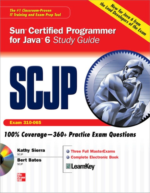 Cover image for book SCJP Sun Certified Programmer for Java 6 Study Guide