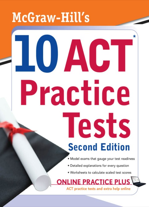 Cover image for book McGraw-Hill's 10 ACT Practice Tests
