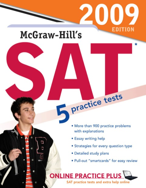 Cover image for book McGraw-Hill's SAT, 2009 Edition
