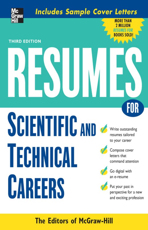 Cover image for book Resumes for Scientific and Technical Careers