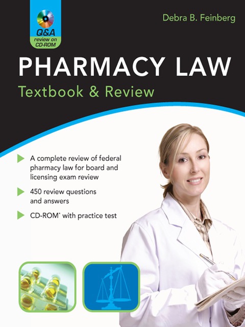Cover image for book Pharmacy Law: Textbook & Review