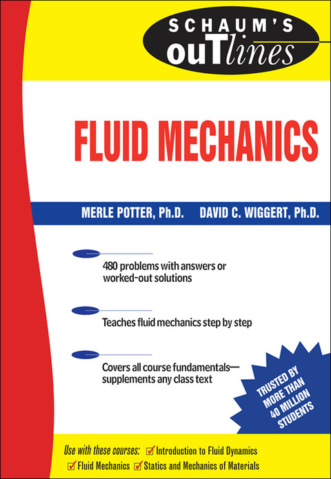 Cover image for book Schaum's Outline of Fluid Mechanics