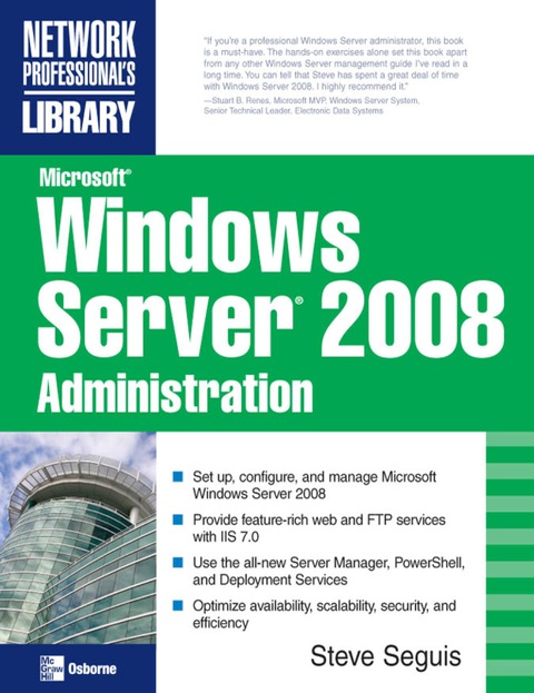 Cover image for book Microsoft Windows Server 2008 Administration