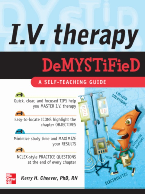 Cover image for book IV Therapy Demystified