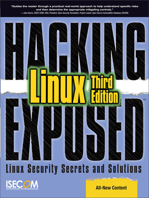 Cover image for book Hacking Exposed Linux