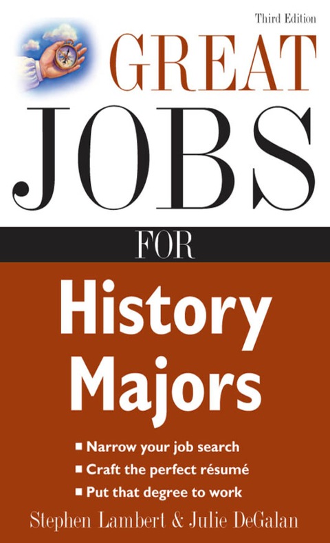 Cover image for book Great Jobs for History Majors