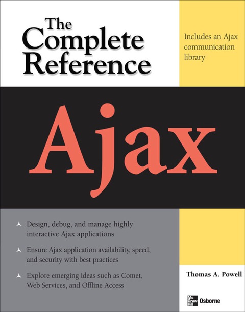 Cover image for book Ajax: The Complete Reference