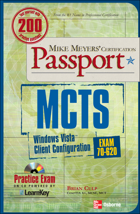 Cover image for book MCTS Windows Vista Client Configuration Passport (Exam 70-620)