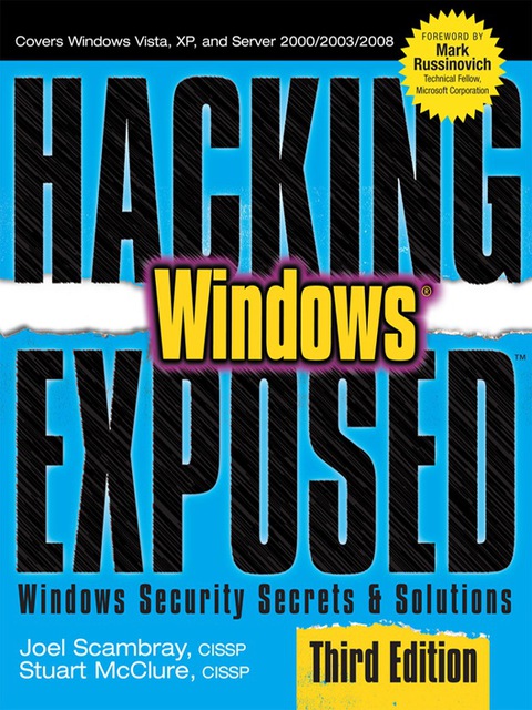 Cover image for book Hacking Exposed Windows: Microsoft Windows Security Secrets and Solutions, Third Edition