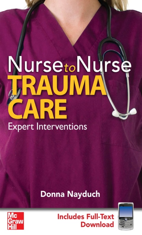 Cover image for book Nurse to Nurse Trauma Care
